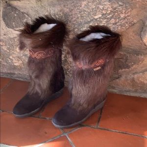 Tecnica fur boots NWT never worn